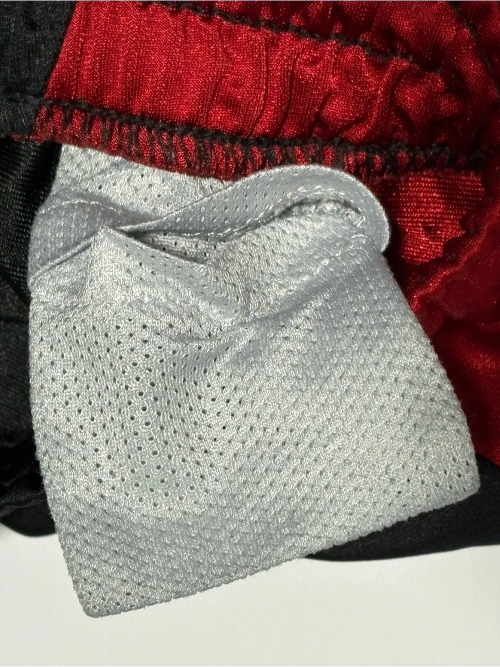 Jordan Men’s Black, Red & Gray Athletic Basketball Shorts